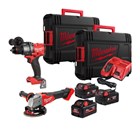 MILWAUKEE-M18 KOMPLETI AKU ALATA, MILWAUKEE AKU SET ALATA M18FPP2E3-502XEU, 797,63 EUR, KOM, 4933492516, AKCIJA