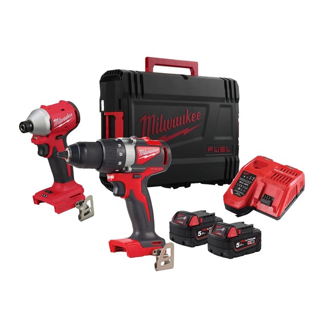 MILWAUKEE-M18 KOMPLETI AKU ALATA, MILWAUKEE AKU SET ALATA M18BLPP2B3-502X, 707,63 EUR, KOM, 4933492846, AKCIJA