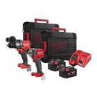 MILWAUKEE-M18 KOMPLETI AKU ALATA, MILWAUKEE AKU SET ALATA M18FPP2B3-502XEU, 808,88 EUR, KOM, 4933492521, AKCIJA