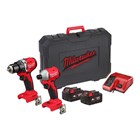 MILWAUKEE-M18 KOMPLETI AKU ALATA, MILWAUKEE AKU SET ALATA M18BLCPP2B-402C, 636,25 EUR, KOM, 4933492836