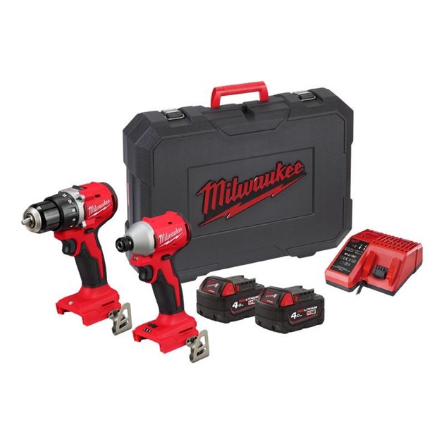 MILWAUKEE-M18 KOMPLETI AKU ALATA, MILWAUKEE AKU SET ALATA M18BLCPP2B-402C, 636,25 EUR, KOM, 4933492836