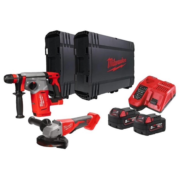 MILWAUKEE-M18 KOMPLETI AKU ALATA, MILWAUKEE AKU SET ALATA M18BLPP2G-502X, 628,71 EUR, KOM, 4933498575, AKCIJA