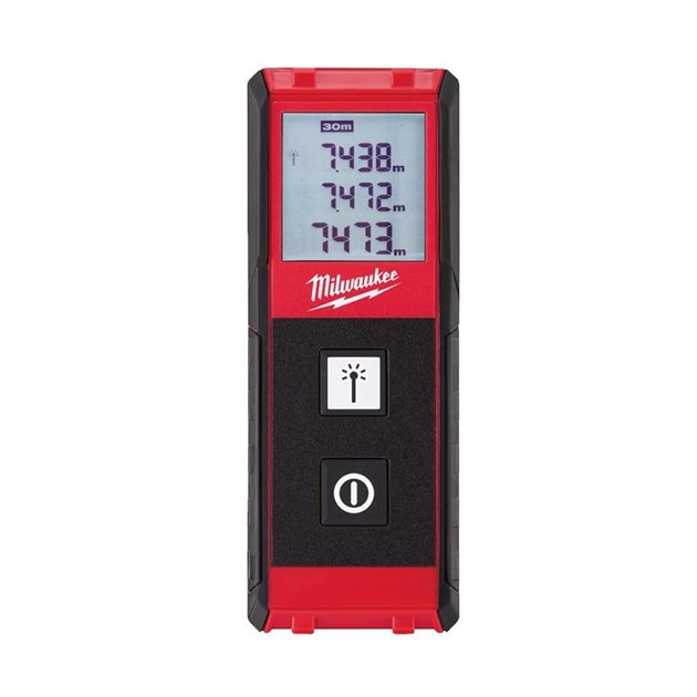 MILWAUKEE-MJERAČI UDALJENOSTI, MILWAUKEE LASERSKI DALJINOMETAR LDM30, 105,74 EUR, KOM, 4933459276, AKCIJA