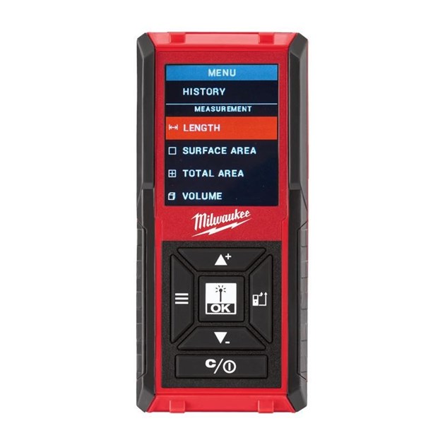 MILWAUKEE-MJERAČI UDALJENOSTI, MILWAUKEE LASERSKI DALJINOMETAR LDM45, 178,74 EUR, KOM, 4933459277