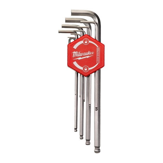MILWAUKEE-ODVIJAČI, MILWAUKEE IMBUS KLJUČEVI SET 9 KOM 1.5-10 MM, 29,26 EUR, KOM, 4932478621