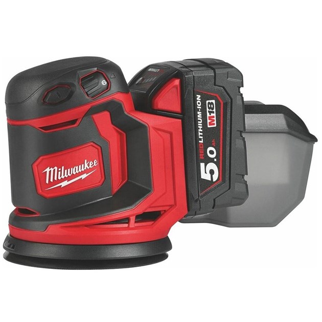 MILWAUKEE-OSTALI AKU ALATI, MILWAUKEE AKU BRUSILICA ORBITALNA M18BOS125-502B, 483,23 EUR, KOM, 4933464229