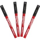 MILWAUKEE-OZNAČAVANJE, MILWAUKEE MARKER CRNI TANKI FINE 0.6MM 4/1, 9,39 EUR, KOM, 48223164, AKCIJA