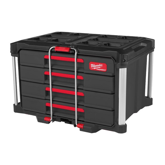 MILWAUKEE-PACKOUT KUTIJE I LADIČARI, MILWAUKEE PACKOUT KUTIJA S 4 LADICE, 289,15 EUR, KOM, 4932493189