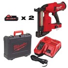 MILWAUKEE-PIŠTOLJI ZA ČAVLE I KLAMARICE, MILWAUKEE AKU ČAVLERICA SET M18FFN-302C, 1.135,13 EUR, KOM, 4933479832, AKCIJA