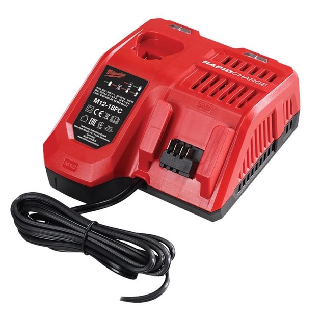 MILWAUKEE-PUNJAČI, MILWAUKEE PUNJAČ BRZI M12-18FC, 71,75 EUR, KOM, 4932451079, AKCIJA