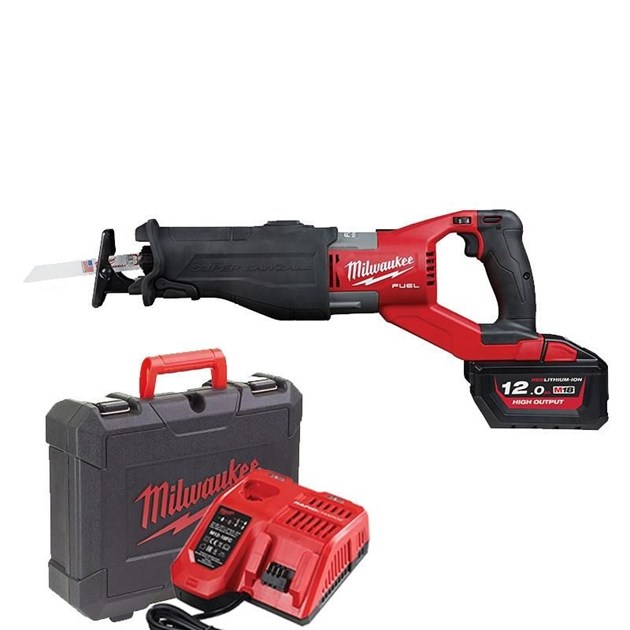 MILWAUKEE-RECIPROČNE PILE, MILWAUKEE AKU PILA RECIPROČNA SET M18FSX-121C, 988,88 EUR, KOM, 4933464484, AKCIJA