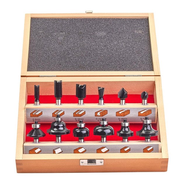 MILWAUKEE-REZANJE / PILJENJE, MILWAUKEE GLODALO ZA DRVO SET 12 KOM, 135,48 EUR, KOM, 4932451668