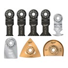 MILWAUKEE-REZANJE / PILJENJE, MILWAUKEE NASTAVAK ZA MULTITOOL SET 8 KOM, 208,08 EUR, KOM, 48906088