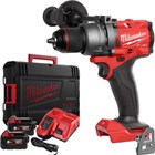 MILWAUKEE-UDARNE BUŠILICE, MILWAUKEE AKU BUŠILICA UDARNA SET M18FPD3-502X, 586,45 EUR, KOM, 4933479860, AKCIJA