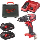 MILWAUKEE-UDARNE BUŠILICE, MILWAUKEE AKU BUŠILICA UDARNA SET M18CBLPD-202C, 383,90 EUR, KOM, 4933464320, AKCIJA