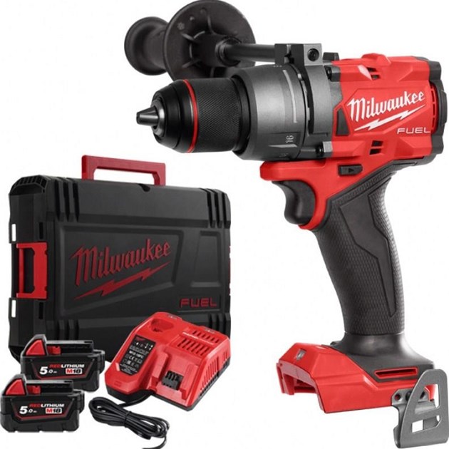 MILWAUKEE-UDARNE BUŠILICE, MILWAUKEE AKU BUŠILICA UDARNA SET M18FPD3-502X, 606,03 EUR, KOM, 4933479860, AKCIJA