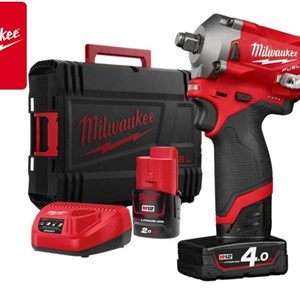 MILWAUKEE AKU STEZAČ UDARNI SET M12FIWF12-422X