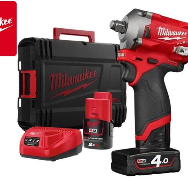 MILWAUKEE-UDARNI STEZAČI, MILWAUKEE AKU STEZAČ UDARNI SET M12FIWF12-422X, 409,49 EUR, KOM, 4933464616, AKCIJA