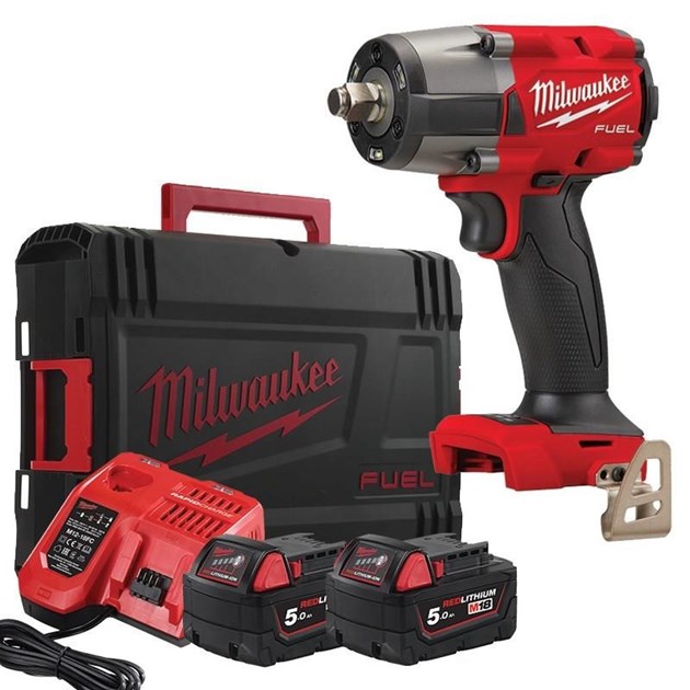 MILWAUKEE-UDARNI STEZAČI, MILWAUKEE AKU STEZAČ UDARNI SET M18FMTIW2F12-502X, 612,21 EUR, KOM, 4933478450, AKCIJA