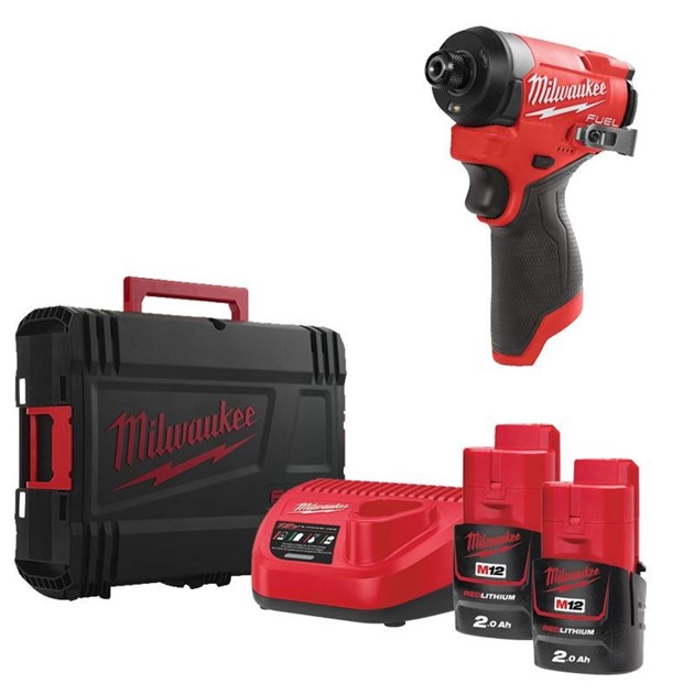 MILWAUKEE-UDARNI UVRTAČI, MILWAUKEE AKU UVRTAČ UDARNI SET M12FID2-202X, 321,74 EUR, KOM, 4933479877, AKCIJA