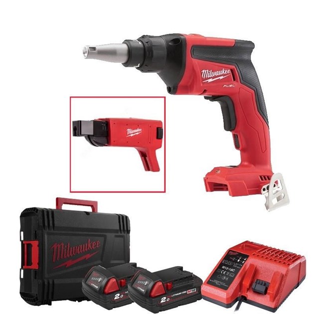 MILWAUKEE-UVRTAČI, MILWAUKEE AKU UVRTAČ SET M18FSGC-202X, 504,34 EUR, KOM, 4933459199, AKCIJA