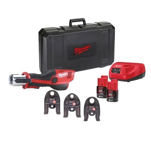 MILWAUKEE-VODOINSTALATERSKI ALATI, MILWAUKEE AKU ALAT ZA PREŠANJE M12HPT-202C TH-SET, 2.035,13 EUR, KOM, 4933443105, AKCIJA