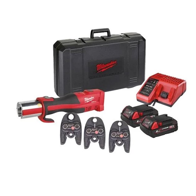 MILWAUKEE-VODOINSTALATERSKI ALATI, MILWAUKEE AKU ALAT ZA PREŠANJE M18BLHPT-202C U-SET, 2.980,13 EUR, KOM, 4933451136, AKCIJA