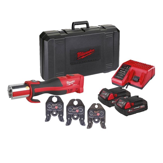 MILWAUKEE-VODOINSTALATERSKI ALATI, MILWAUKEE AKU ALAT ZA PREŠANJE M18BLHPT-202C V-SET, 3.411,25 EUR, KOM, 4933451134