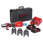 MILWAUKEE-VODOINSTALATERSKI ALATI, MILWAUKEE AKU ALAT ZA PREŠANJE SET M18ONEBLHPT-302C GEBERIT MAPRESS SET, 3.236,25 EUR, KOM, 4933480904