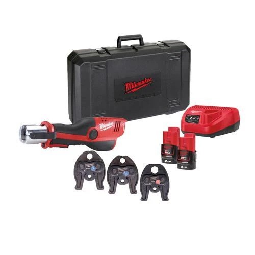 MILWAUKEE-VODOINSTALATERSKI ALATI, MILWAUKEE AKU ALAT ZA PREŠANJE M12ONEHPT-202C V-SET 2, 2.148,75 EUR, KOM, 4933481035