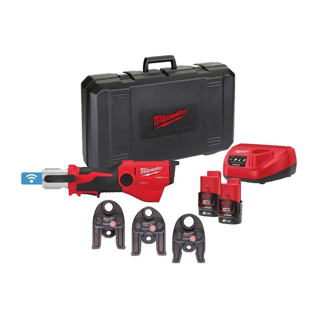 MILWAUKEE-VODOINSTALATERSKI ALATI, MILWAUKEE AKU ALAT ZA PREŠANJE M12ONEHPT-202C TH-SET, 2.148,75 EUR, KOM, 4933481036