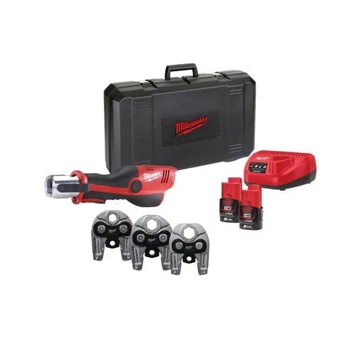 MILWAUKEE-VODOINSTALATERSKI ALATI, MILWAUKEE AKU ALAT ZA PREŠANJE M12ONEHPT-202C GEBERIT MAPRESS SET, 2.148,75 EUR, KOM, 4933481038