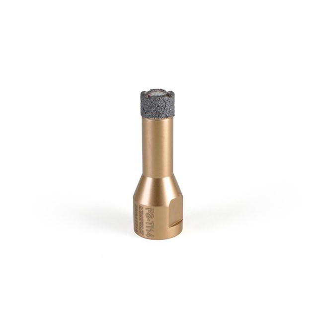 Montolit-DIJAMANTNE KRUNE ZA BUŠENJE, MONTOLIT KRUNA TITANIUM GOLD D.14, 62 EUR, KOM, FS-TI14, AKCIJA