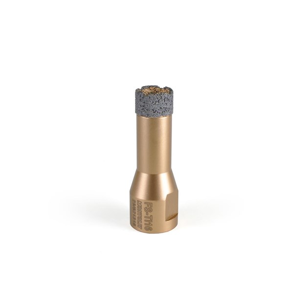 Montolit-DIJAMANTNE KRUNE ZA BUŠENJE, MONTOLIT KRUNA TITANIUM GOLD D.16, 66 EUR, KOM, FS-TI16, AKCIJA