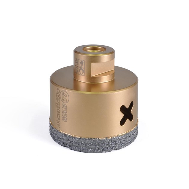 Montolit-DIJAMANTNE KRUNE ZA BUŠENJE, MONTOLIT KRUNA TITANIUM GOLD D.65, 166 EUR, KOM, FS-TI65, AKCIJA