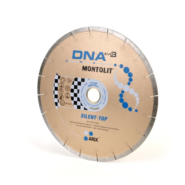 Montolit-DIJAMANTNE REZNE PLOČE, MONTOLIT REZNA PLOČA DNA SILENT D.250, 220 EUR, KOM, SCXS-T250, AKCIJA