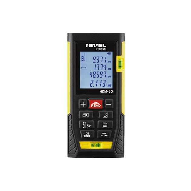 Nivel-DALJINOMETRI, NIVEL HDM-5G LASERSKI DALJINOMETAR, 155,28 EUR, KOM, 003220, AKCIJA