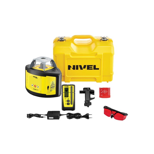 Nivel-LASERI, NIVEL NL500 ROTACIJSKI LASER DIGITAL SET, 1.013,84 EUR, KOM, 007517, AKCIJA