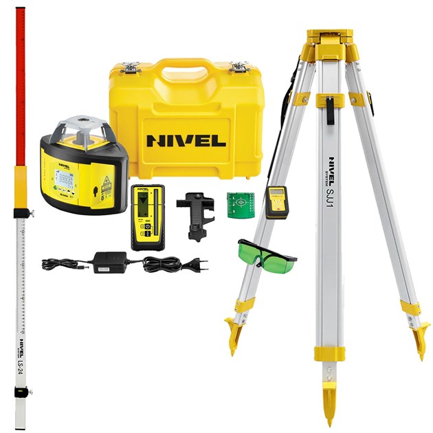 Nivel-LASERI, NIVEL NL540 ROTACIJSKI LASER SET + SJJ1 + LS-24, 1.552,85 EUR, KOM, 004740, AKCIJA