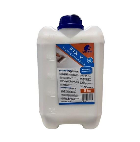 Orso-PRIMERI, ORSOFIX V GLASS EMULZIJA 5 L, 23,95 EUR, KOM, 1040, AKCIJA
