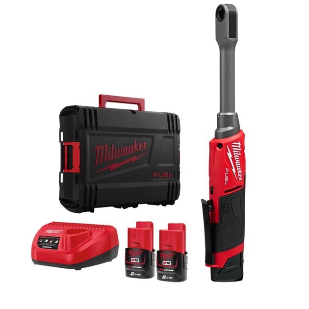 RAČNE I MOMENT KLJUČEVI, MILWAUKEE AKU RAČNA PROLAZNA SET M12FPTR-202X, 455,61 EUR, KOM, 4933480754, AKCIJA