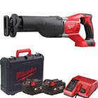 RECIPROČNE PILE, MILWAUKEE AKU PILA RECIPROČNA SET M18BSX-402C, 723,75 EUR, KOM, 4933447285