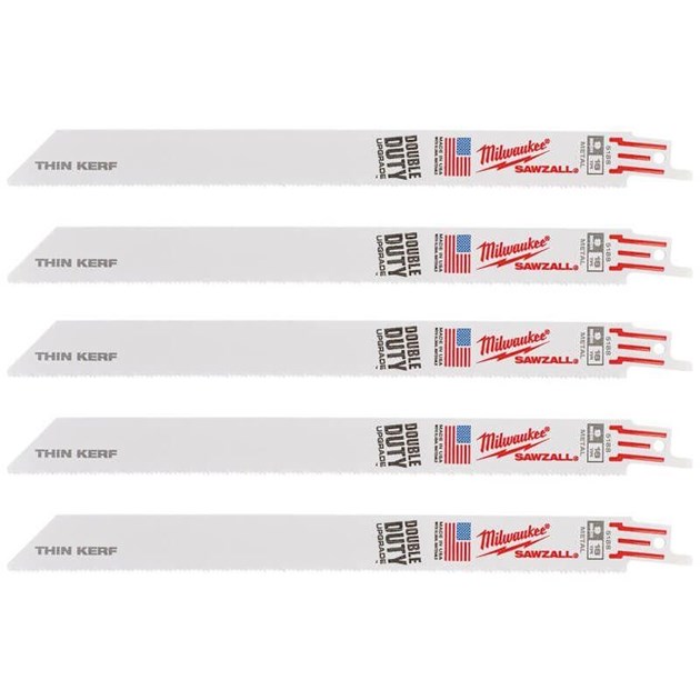 REZANJE / PILJENJE, MILWAUKEE LIST SABLJASTE PILE 230X18T-5 KOM, 22,20 EUR, KOM, 48475188