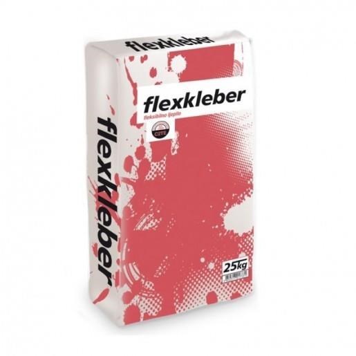 Samoborka-CEMENTNA LJEPILA, FLEXKLEBER SIVI 25 KG, 10 EUR, KG, 01050573, AKCIJA