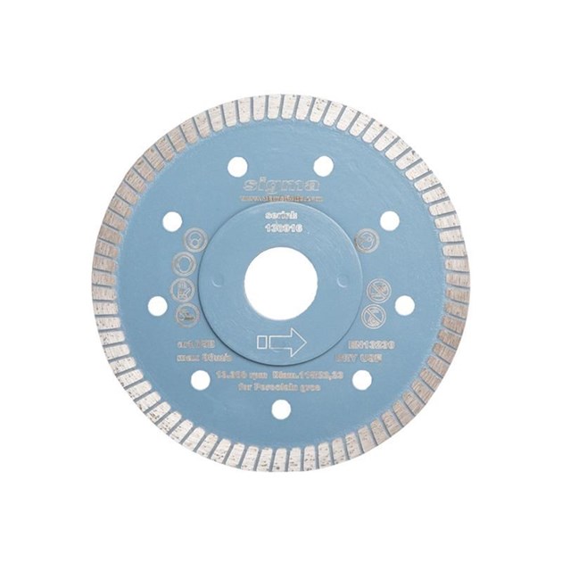 Sigma-DIJAMANTNE REZNE PLOČE, SIGMA REZNA PLOČA TURBO D.115, 18,90 EUR, KOM, 75B, AKCIJA
