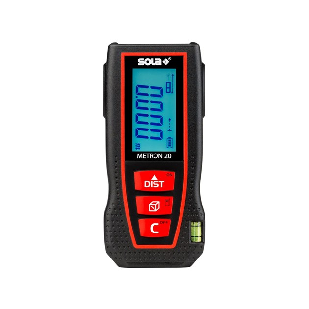 Sola-DALJINOMETRI, SOLA LASERSKI DALJINOMJER METRON 20, 64,80 EUR, KOM, 71024501, AKCIJA